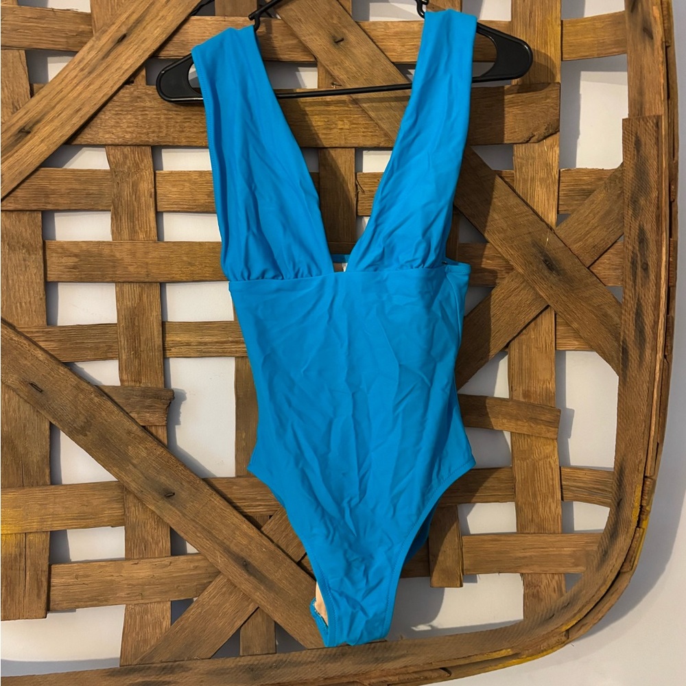 The perfect blue J.Crew swimsuit